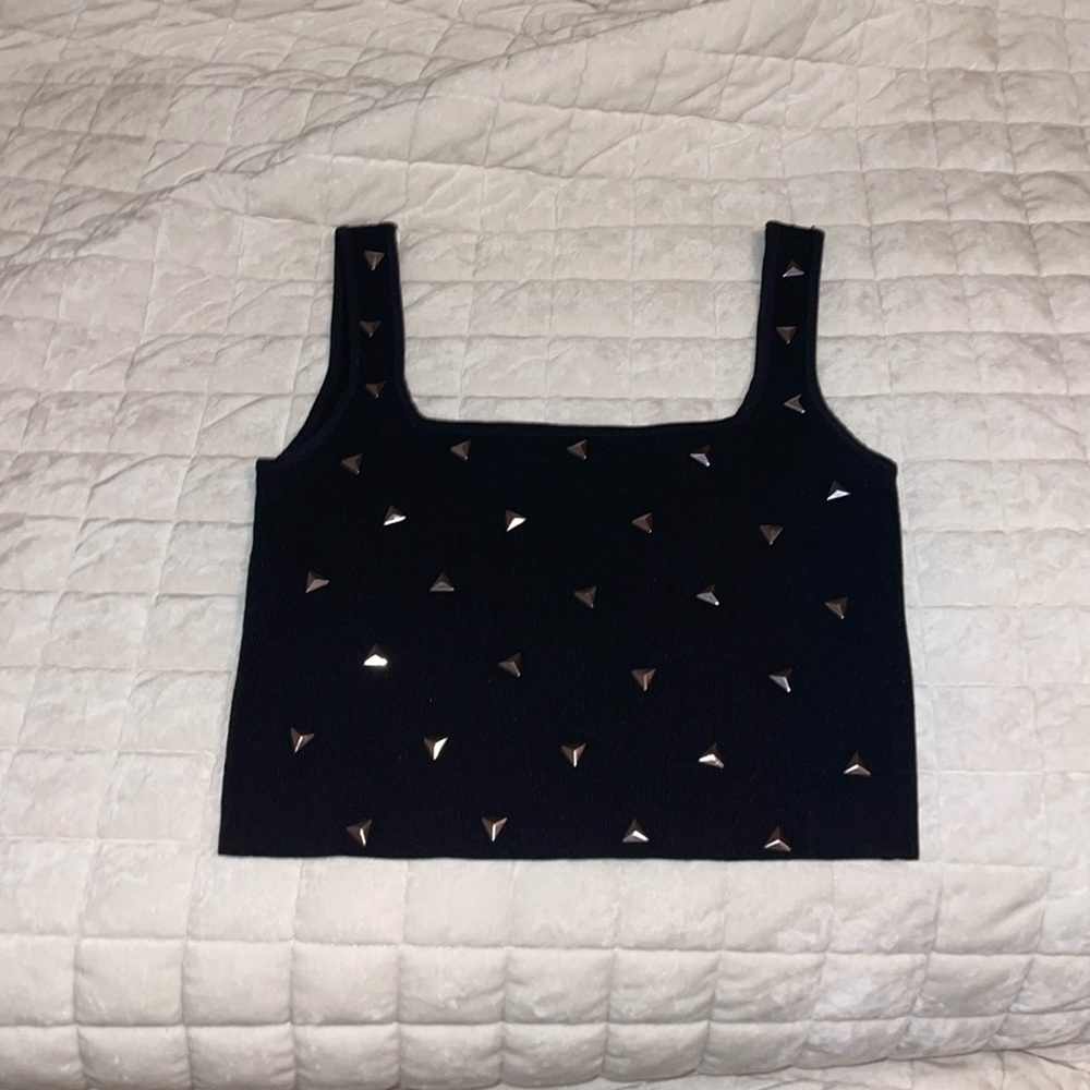Zara Studded tank